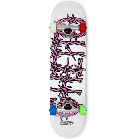 Skateboard GHETTOBLASTER BARDED WIRE PINK 8.125"