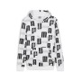 PUMA ESS+ LOGO LAB AOP Hoodie TR PUMA White