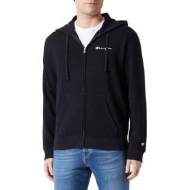 Champion Legacy Icons - Heavy Spring Terry Small Script Logo Full-Zip Felpa con Cappuccio