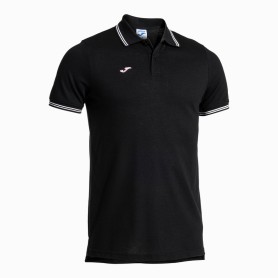 Joma polo M/M confort classic Nero/Rosa