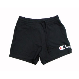 Champion SHORTS TCV Cottone Lycra gr.230 Basic Logo Grande Nero