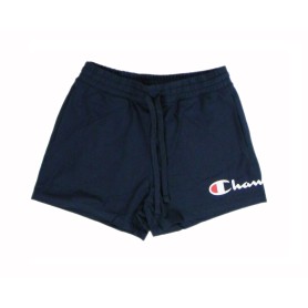 Champion SHORTS TCV Cottone Lycra gr.230 Basic Logo Grande Blu Navi