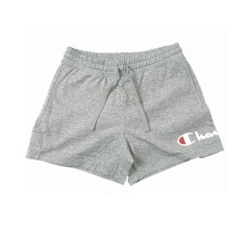 Champion SHORTS TCV Cottone Lycra gr.230 Basic Logo Grande Grigio
