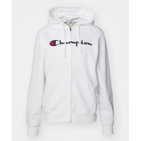 Champion FULL ZIP HOODIE SWEATSHIRT Heavy Soft Compact Spring Poly Terry Uomo