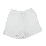 Champion SHORTS Nano Terry Donna gr.220 87%Cotton 13%Polyester Bianco