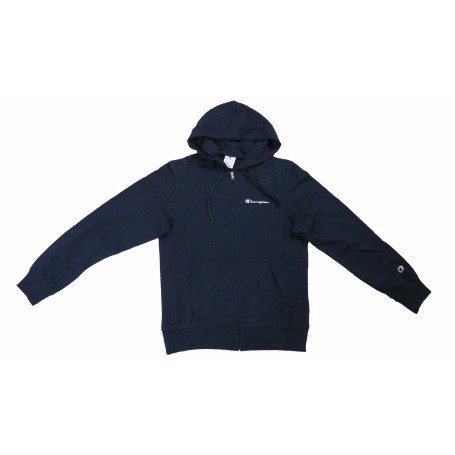 Champion FULL ZIP HOODIE SWEATSHIRT Heavy Soft Compact Spring Poly Terry Uomo