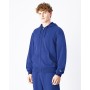 Champion FULL ZIP HOODIE SWEATSHIRT Heavy Soft Compact Spring Poly Terry Blu Navi Uomo