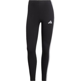 adidas Leggings Essentials Donna 3-Stripes Cotton - Nero