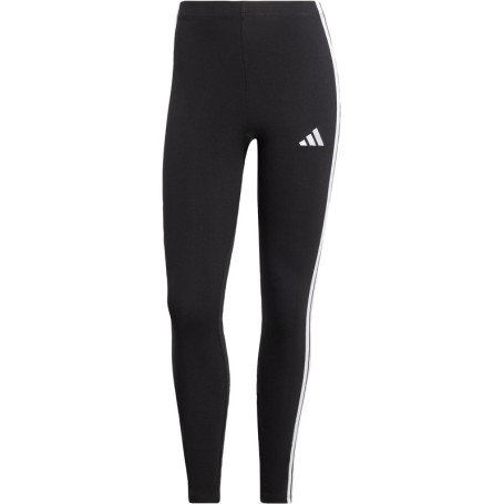adidas Leggings Essentials Donna 3-Stripes Cotton - Nero