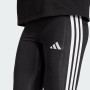 adidas Leggings Essentials Donna 3-Stripes Cotton - Nero