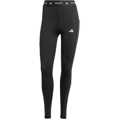 adidas Leggings Donna Techfit Stash Pocket Full-Length - Nero