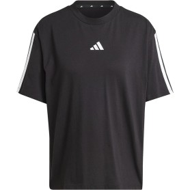 adidas t-shirt in cotone Essentials donna colore nero