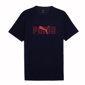 PUMA T-Shirt Ess+ Logo Lab Summer Tee 684667 New Navy 16