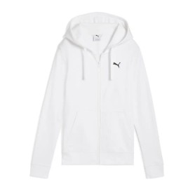 PUMA Ess Felpa Donna con Cappuccio con Ricamo FL Sudore