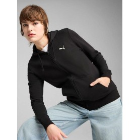 PUMA Ess Felpa con Cappuccio con Ricamo FL Sudore