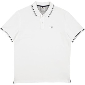 Champion POLO M/M Light Cotton Pique uomo Cotone Bianco