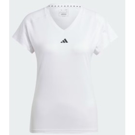 adidas Maglietta Donna tecnica Train Essentials HR7878 Bianco Slim Fit