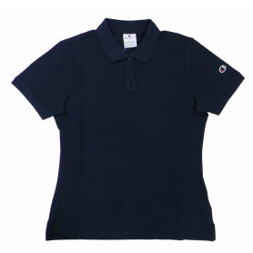 Champion POLO M/M Light Cotton Pique donna Cotone Blu Navy