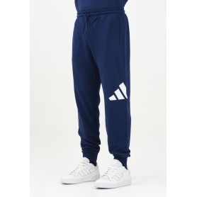 Jogging adidas Essentials Big Logo - Pantalone Uomo Blu