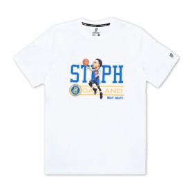 Scrimmage t-shirt Basketball uomo STEPH White
