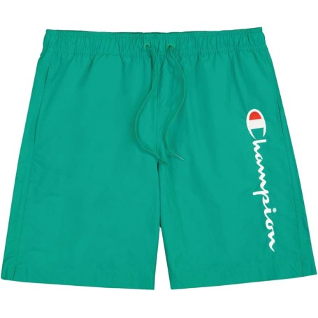 Champion BEACHSHORT Crinckle Taslon Water Repellent gr.125 Uomo Verde