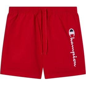 Champion BEACHSHORT Crinckle Taslon Water Repellent gr.125 Uomo Rosso