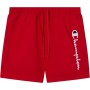 Champion BEACHSHORT Crinckle Taslon Water Repellent gr.125 Uomo Rosso