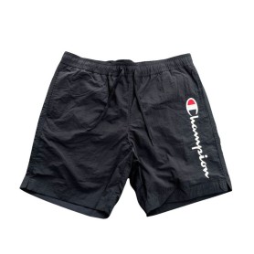 Champion BEACHSHORT Crinckle Taslon Water Repellent gr.125 Uomo Nero