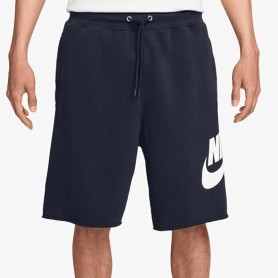 NIKE DX0502-010 M NK Club Alumni HBR FT Short Pantaloni Sportivi Uomo Obsidian Obsidian White