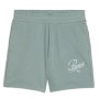 PUMA Ess Script High-Waist Shorts 5"