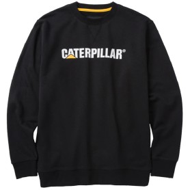 Felpa Uomo girocollo Caterpillar CAT - Midweight Crewneck Sweatshirt Black