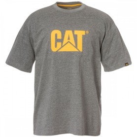T-shirt Caterpillar CAT - Trademark Logo Tee Dark Heather Grey