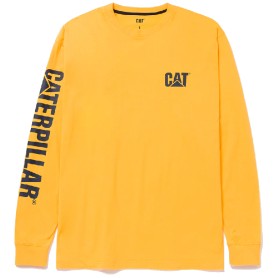 T-Shirt CAT® a Maniche Lunghe – Trademark Banner Long Sleeve