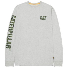 T-Shirt CAT® a Maniche Lunghe – Trademark Banner Long Sleeve