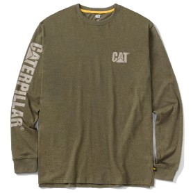 T-Shirt CAT® a Maniche Lunghe – Trademark Banner Long Sleeve