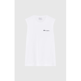 Champion Smanicato in Cotone da Uomo Icons, Regular, Bianco