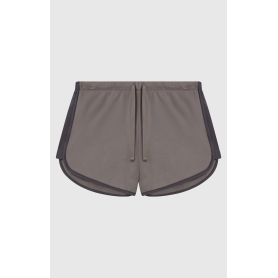 Pantaloncini donna Champion in cotone – Slim Fit con profili a contrasto, vita elasticizzata