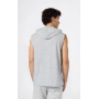 Canotta con cappuccio uomo Champion Icons – Jersey di cotone leggero, senza maniche Grigio