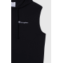 Canotta con cappuccio uomo Champion Icons – Jersey di cotone leggero, senza maniche Nero