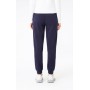 Pantaloni Donna Champion Icons Slim Fit con Polsino in Cotone Elasticizzato Blu