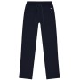Pantaloni Champion Authentic Straight Hem Regular Fit in Jersey di Cotone Nero