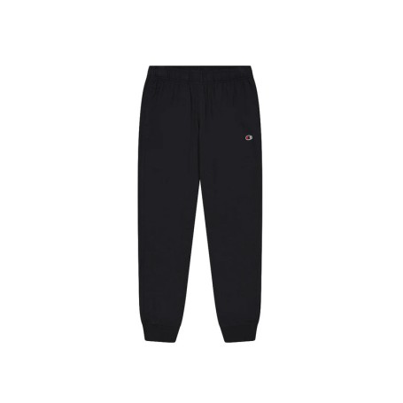 Pantaloni Uomo Champion Slim Fit Icons in Cotone Pro Jersey Melange – Leggeri e Traspiranti Nero