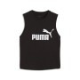 Puma Canotta Donna Sportiva Slim Fit in Cotone – Tank Top Girocollo con Logo N.1 Nero