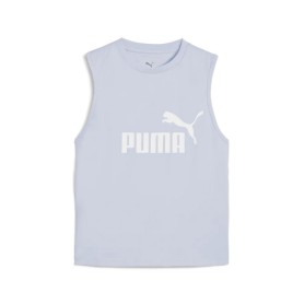 Puma Canotta Donna Sportiva Slim Fit in Cotone – Tank Top Girocollo con Logo N.1 Mauve Pop