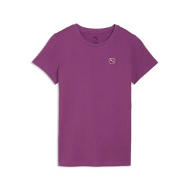 Puma T-Shirt Uomo Essentials Elevated in Cotone Riciclato – Maglietta Girocollo Regular Fit Manica Corta Plum Wine