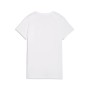 Puma T-Shirt Donna ESS Script in Cotone Beige – Maglietta Girocollo Regular Fit Casual Manica Corta PUMA White