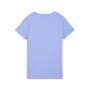 Puma T-Shirt Donna ESS Script in Cotone Beige – Maglietta Girocollo Regular Fit Casual Manica Corta Intense Lavender