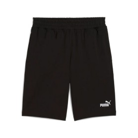 PUMA Ess Small No. 1 Logo 5'' Pantaloncini a Vita Alta TR Nero