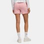PUMA Ess Small No. 1 Logo 5'' Pantaloncini a Vita Alta TR Rosa
