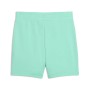 PUMA Ess Small No. 1 Logo 5'' Pantaloncini a Vita Alta TR Mint Jelly